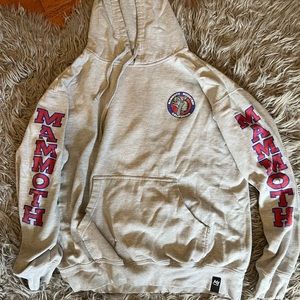 Grey Mammoth mountain hoodie 🗻